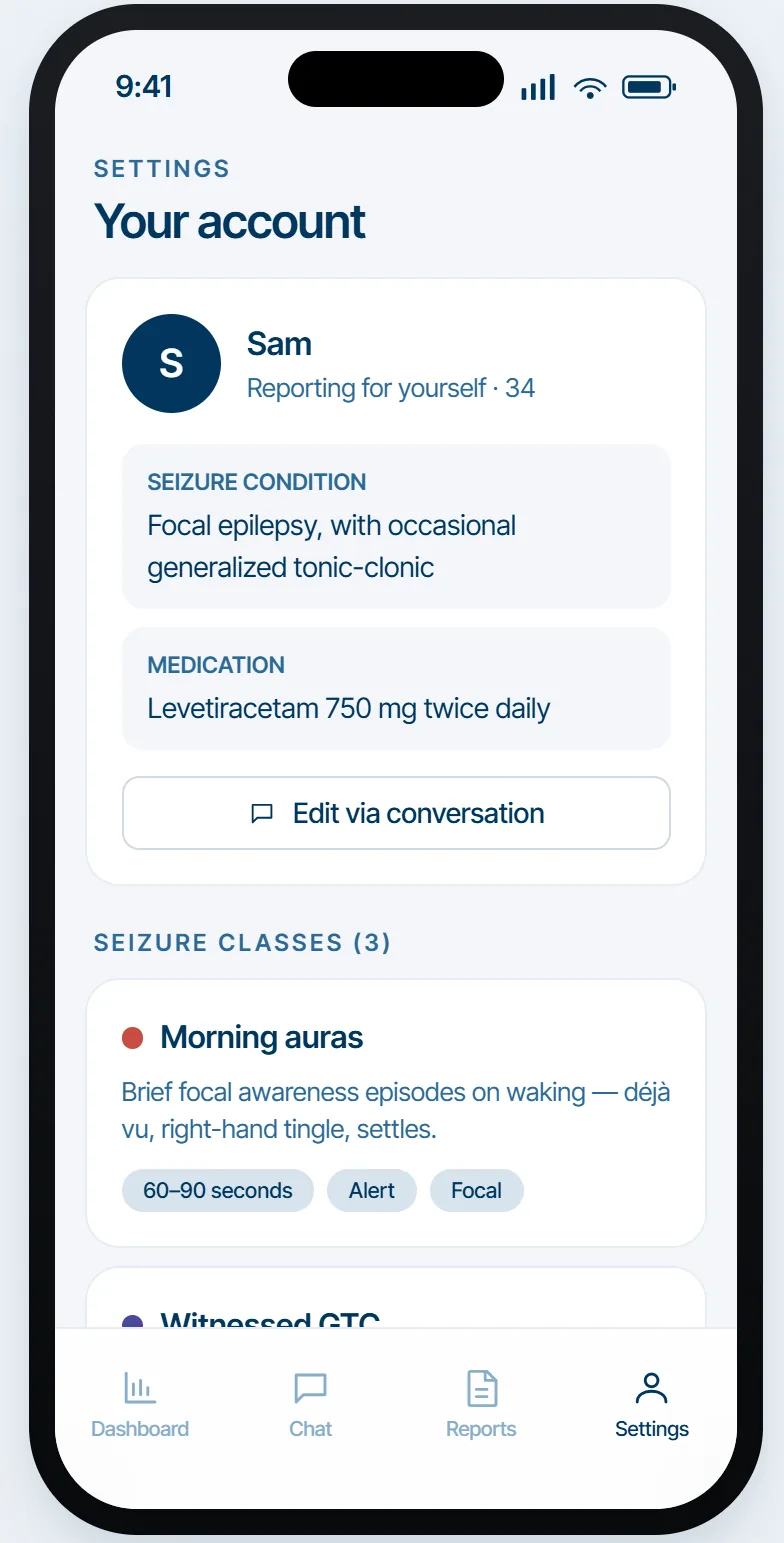 Wazzy — Your profile, by talking.